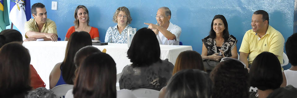 Capa da notícia: Aula inaugural do Pnaic Matemática