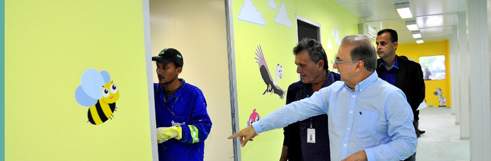 Capa da notícia: Prefeitura inaugura a UPA Infantil nesta sexta-feira