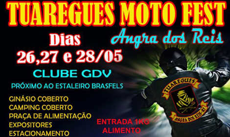 Capa da notícia: Fim de semana com o Tuaregues Moto Fest no GDV 
