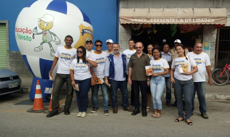 Capa da notícia: Blitz educativa no Parque Mambucaba encerra Maio Amarelo 
