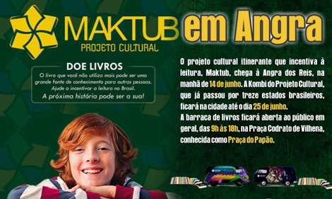 Capa da notícia: Movimento Maktub em Angra