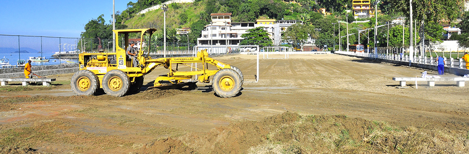 Capa da notícia: Prefeitura revitaliza campos do Aterro do São Bento 