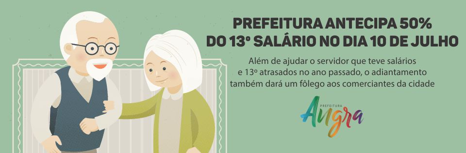Capa da notícia: Servidores públicos receberão 50% do 13º salário