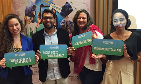 Capa da notícia: Angra participa do lançamento estadual do programa ID jovem