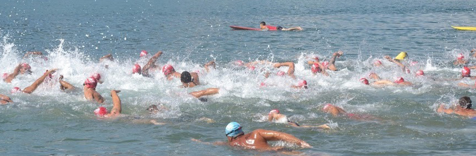 Capa da notícia: Domingo tem a 4ª Etapa de Maratona Aquática no Colégio Naval