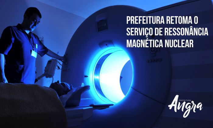 Capa da notícia: Prefeitura retoma o serviço de ressonância magnética nuclear
