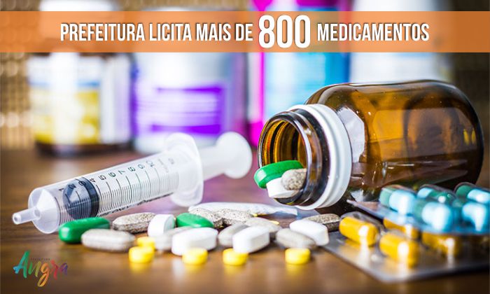 Capa da notícia: Prefeitura licita mais de 800 medicamentos