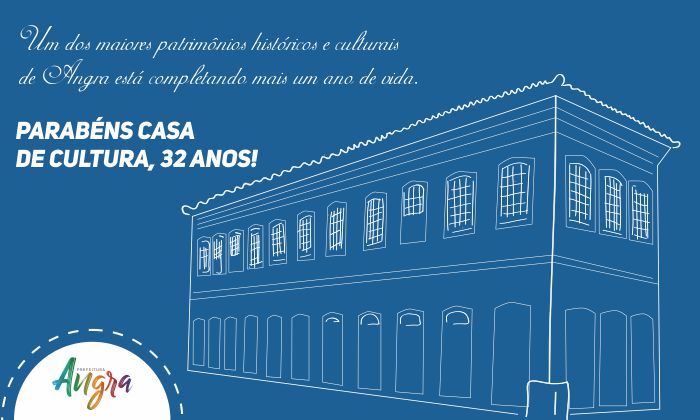 Capa da notícia: Hoje é dia de festa! 32 anos de Casa de Cultura