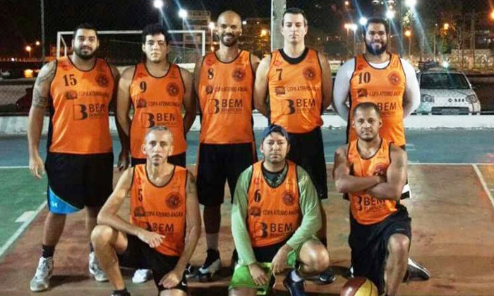 Capa da notícia: Araçatiba é o campeão da III Copa Aterro Angra Basquete