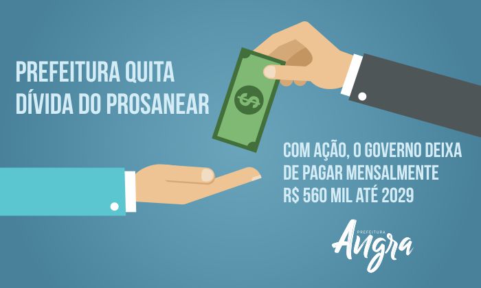 Capa da notícia: Prefeitura quita toda a dívida do Prosanear
