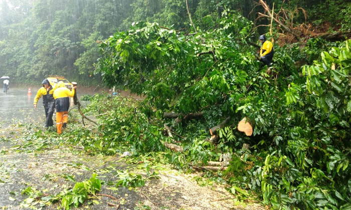 Capa da notícia: Chuva deixa Angra dos Reis em estado de alerta
