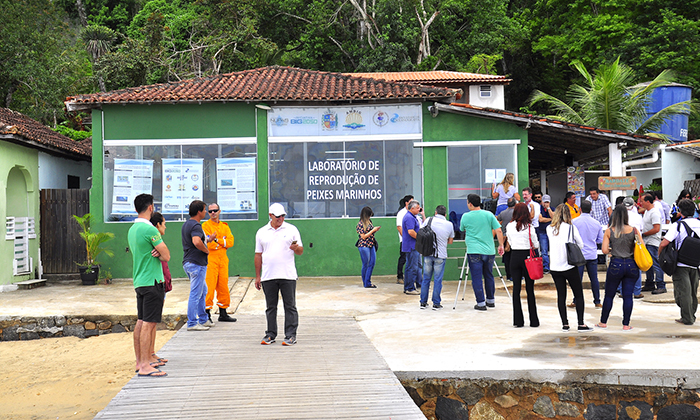 Capa da notícia: Inaugurado o laboratório de Bijupirá na Praia de Bananal