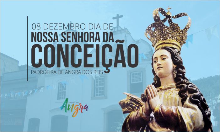 Capa da notícia: Angra em festa e devoção por Nossa Senhora da Conceição