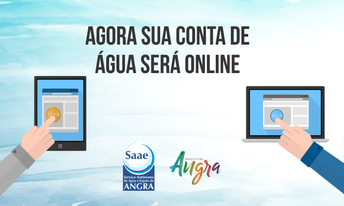 Capa da notícia: Saae lança novo sistema de leitura e contas de água online