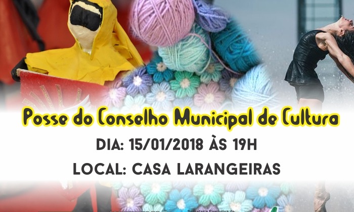 Capa da notícia: Conselho Municipal de Cultura tem posse marcada 