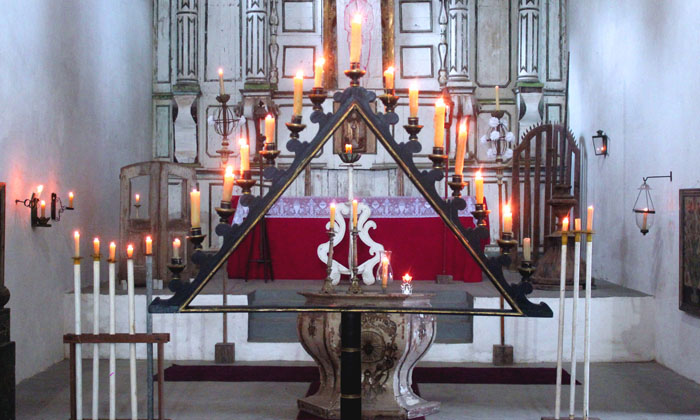 Capa da notícia: Convento de São Bernardino apresenta “Formas de Iluminar”