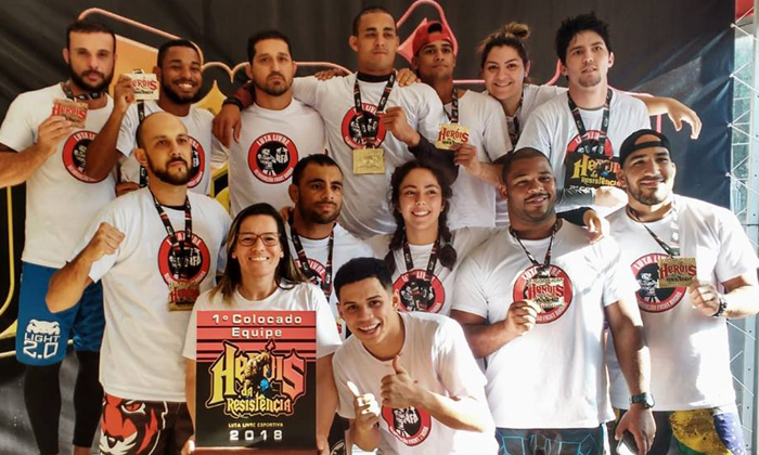 Capa da notícia: Renovação Fight Angra é destaque em campeonato