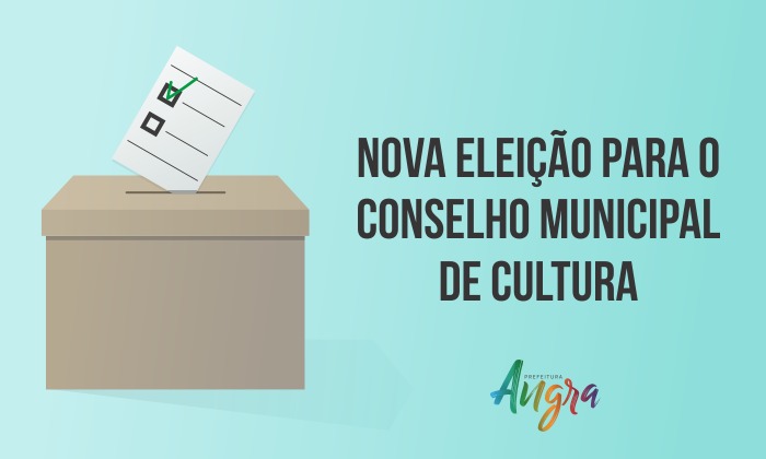 Capa da notícia: Nova eleição para o Conselho Municipal de Cultura