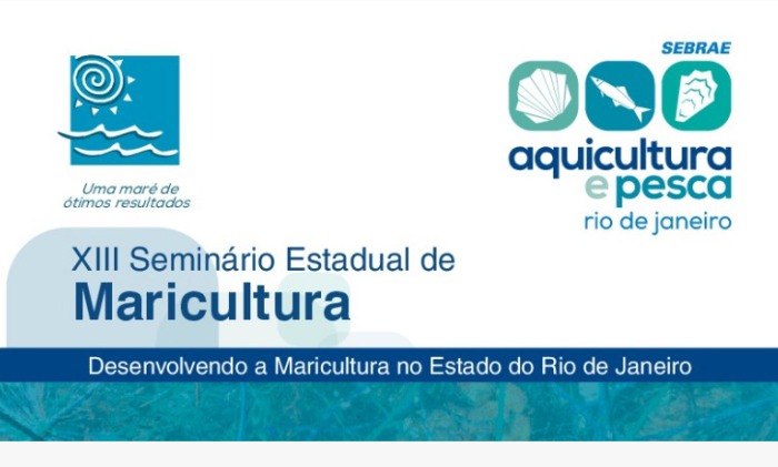 Capa da notícia: XIII Seminário Estadual de Maricultura começa amanhã