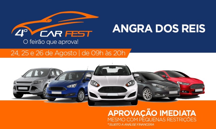 Capa da notícia: Angra sediará 4º edição do CarFest
