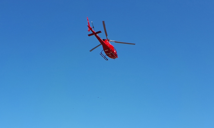 Capa da notícia: Angra e região contam com helicóptero para resgates