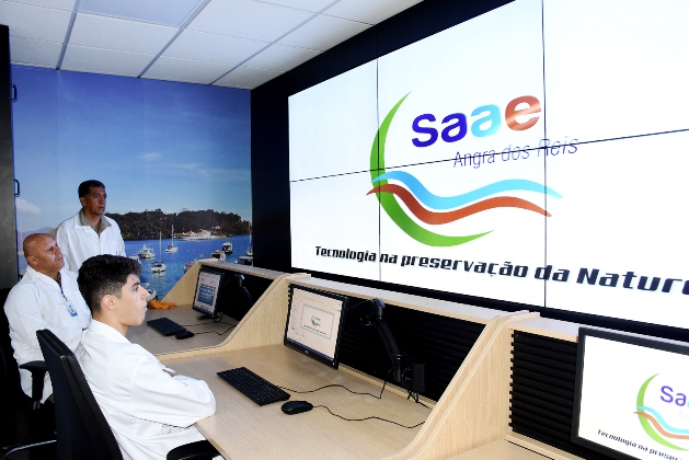 Capa da notícia: Angra já conta com Centro de Monitoramento de Água e Esgoto
