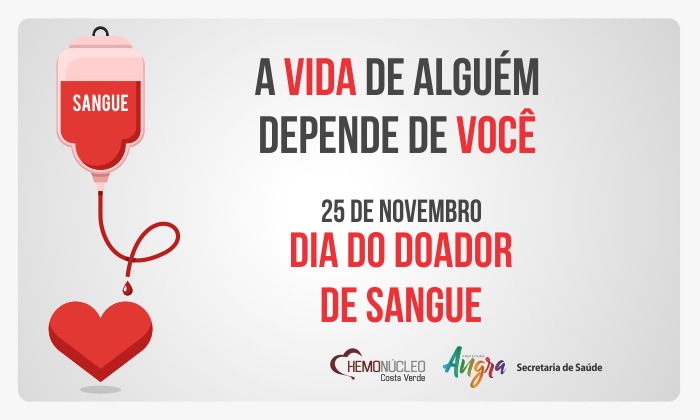 Capa da notícia: Hemonúcleo fará mais uma campanha de doação de sangue