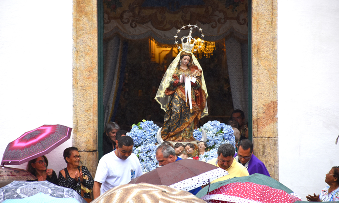 Capa da notícia: Angra celebra Nossa Senhora da Conceição