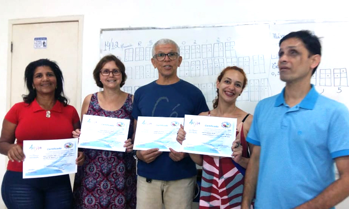 Capa da notícia: Curso de Leitura e Escrita em Braille é concluído