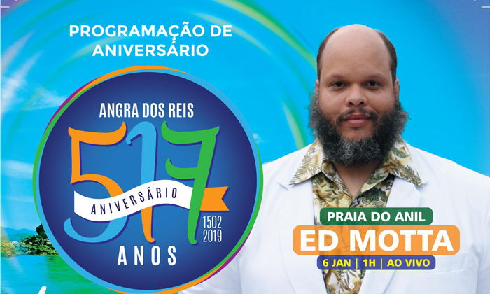 Capa da notícia: Ed Motta anima os 517 anos de Angra