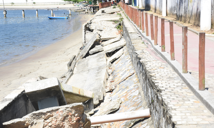 Capa da notícia: Reconstrução do calçadão da Praia do Frade será iniciada