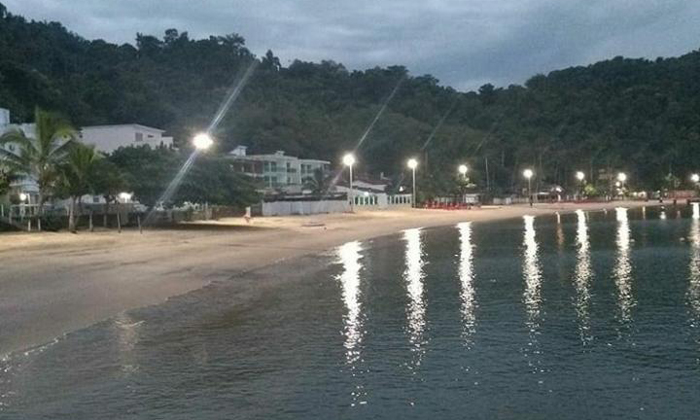Capa da notícia: Praia Grande recebe iluminação de LED