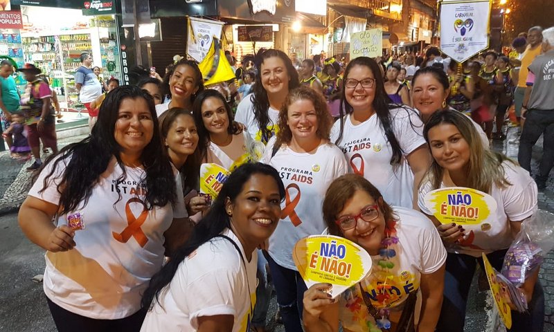 Capa da notícia: Saúde promove autocuidado e prevenção da violência na folia