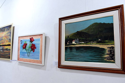 Capa da notícia: Telas do Concurso de Pintura Brasil dos Reis em exposição