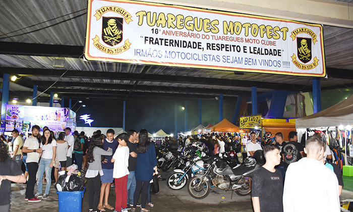 Capa da notícia: Confraternização e rock no Tuaregues Moto Fest