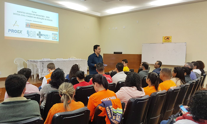 Capa da notícia: Angra sedia 2º Curso de Agentes Locais em Desastres