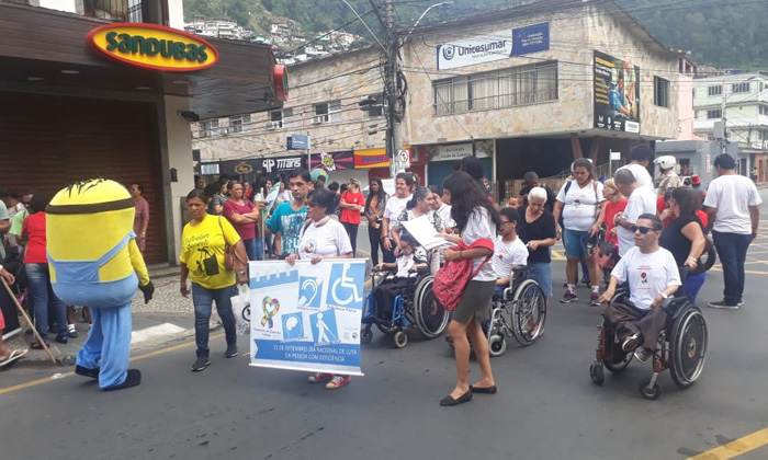 Capa da notícia: Angra no Dia Nacional de Luta da Pessoa com Deficiência 