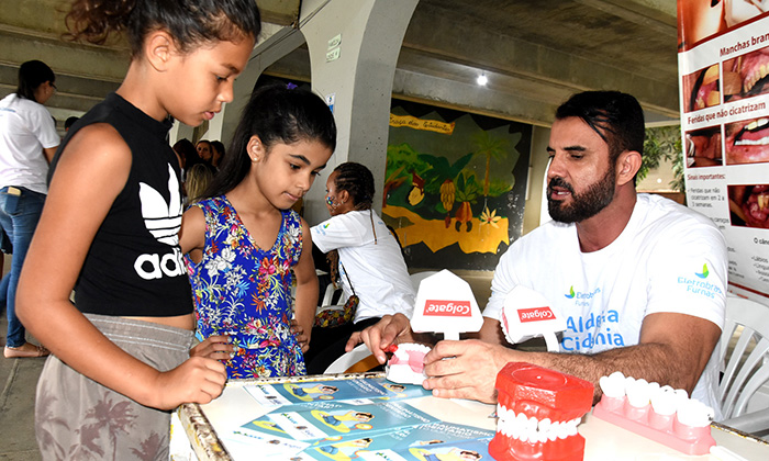 Capa da notícia: Parque Mambucaba recebe ação social