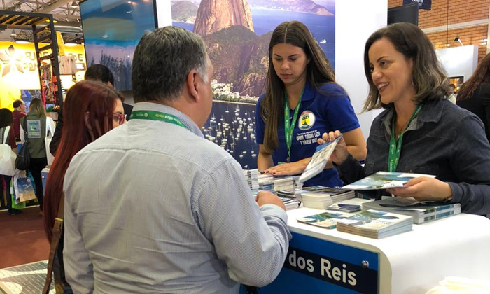 Capa da notícia: Angra presente na Feira Internacional  de Turismo de Gramado