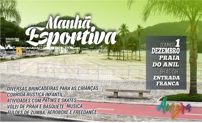 Capa da notícia: Angra terá ‘Manhã Esportiva’