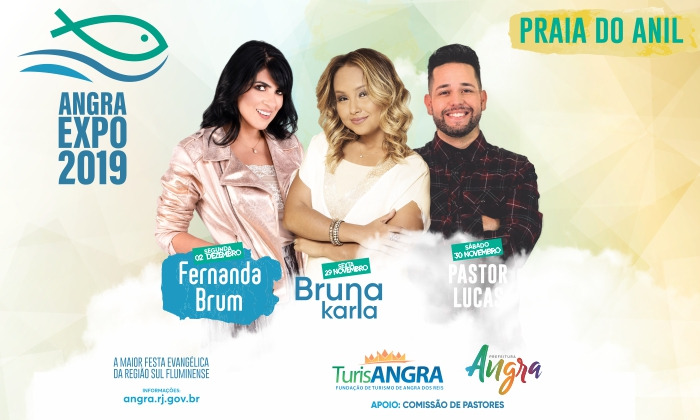 Capa da notícia: Angra Expo:show de Fernanda Brum é adiado para segunda-feira