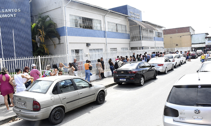 Capa da notícia: Domingo de concurso público em Angra 