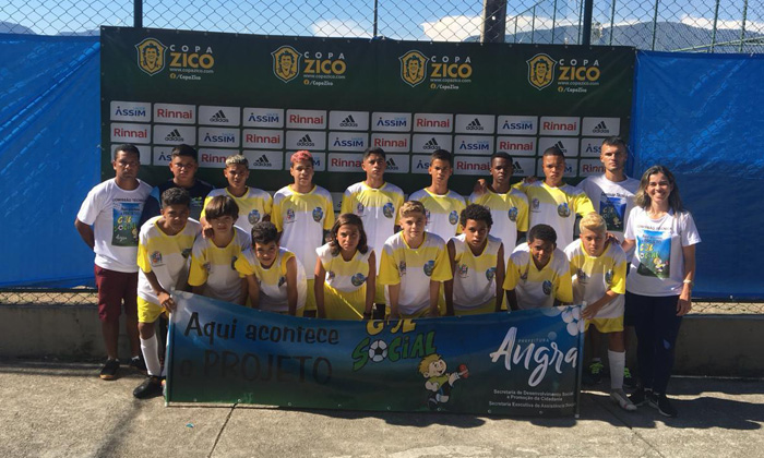 Capa da notícia: Gol Social na Copa Zico