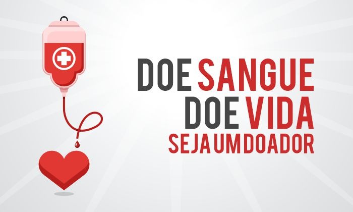 Capa da notícia: “Doe Sangue, Doe Vida”
