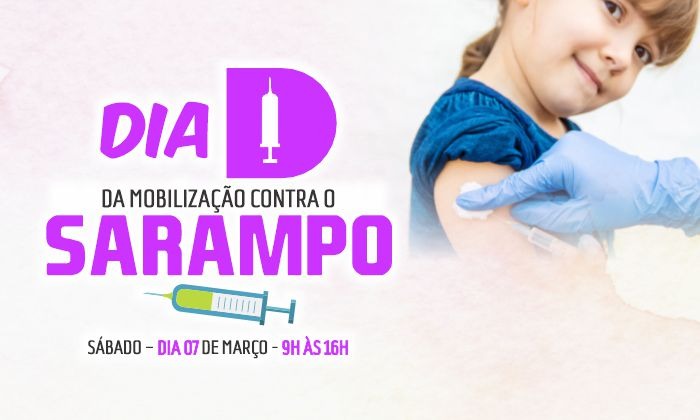 Capa da notícia: Mais um Dia D contra o sarampo em Angra