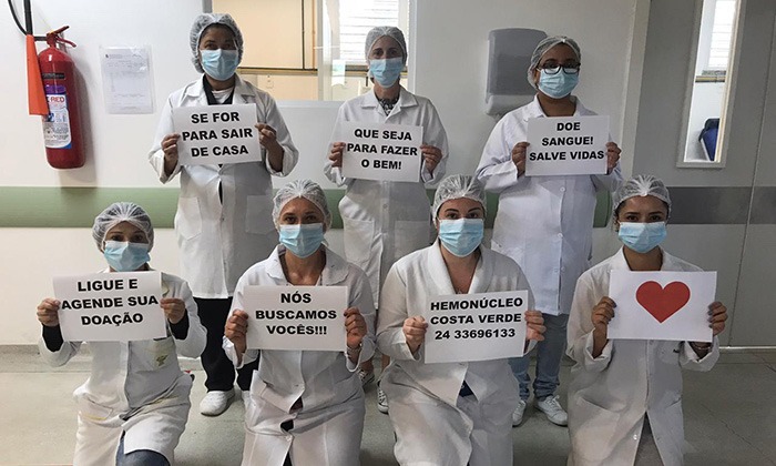 Capa da notícia: Hemonúcleo precisa de doação de sangue