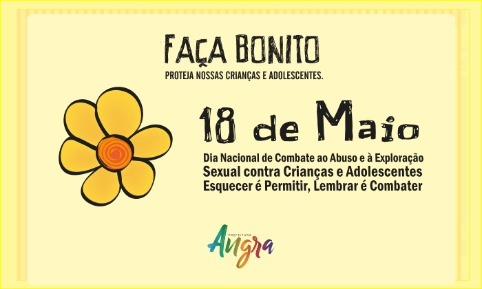 Capa da notícia:  Dia Nacional de Combate à Exploração Sexual Infantil