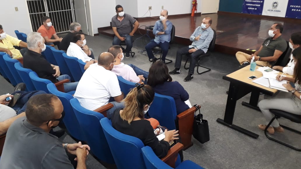Capa da notícia: Prefeitura e trade turístico discutem a reabertura do setor