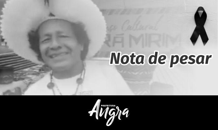 Capa da notícia: Prefeitura decreta luto pelo falecimento do Cacique Domingos