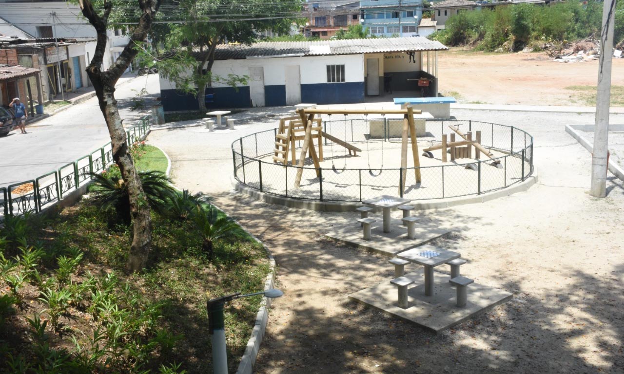 Capa da notícia: Santa Rita 2 ganha área de lazer